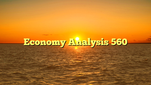 Economy Analysis 560