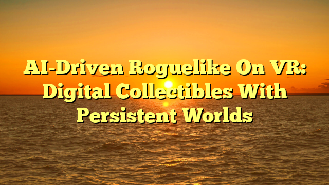 AI-Driven Roguelike On VR: Digital Collectibles With Persistent Worlds