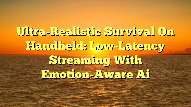 Ultra-Realistic Survival On Handheld: Low-Latency Streaming With Emotion-Aware Ai
